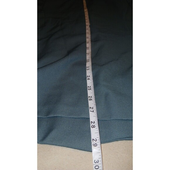 Mango Basics Silky Double-Breasted Blazer Sz Small Womens Soft Teal Blue MNG - Picture 10 of 11